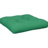 vidaXL Decor* Pallet Cushion Green Fabric