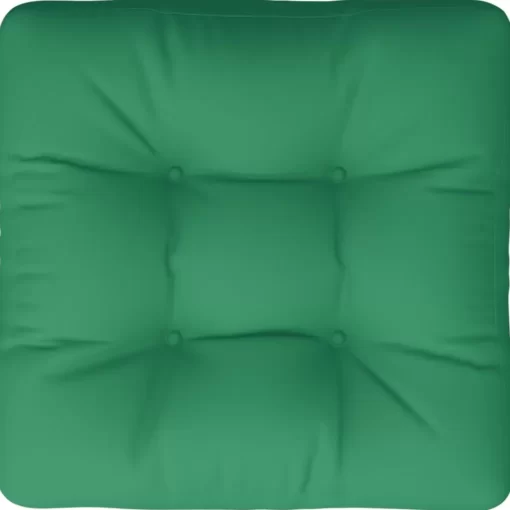 vidaXL Decor* Pallet Cushion Green Fabric