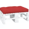 vidaXL Decor* Pallet Cushion Red 47.2