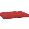 vidaXL Decor* Pallet Cushion Red 47.2