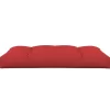 vidaXL Decor* Pallet Cushion Red 47.2