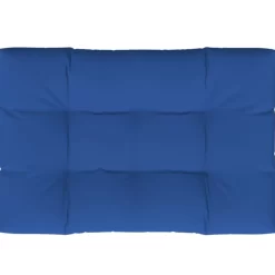 vidaXL Decor* Pallet Cushion Royal Blue 47.2"X31.5"X4.7" Fabric