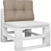 vidaXL Decor* Pallet Cushion Taupe 19.7