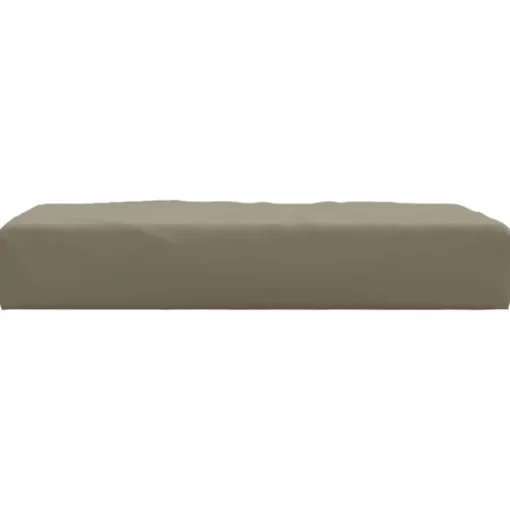 vidaXL Decor* Pallet Cushion Taupe 23.6"X23.6"X3.1" Oxford Fabric