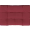 vidaXL Decor* Pallet Cushion Wine Red 47.2