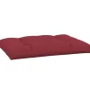 vidaXL Decor* Pallet Cushion Wine Red 47.2