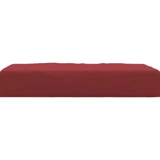 vidaXL Decor* Pallet Cushion Wine Red Oxford Fabric