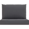 vidaXL Decor* Pallet Cushions 2 Pcs Anthracite Oxford Fabric