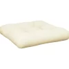 vidaXL Decor* Pallet Cushions 2 Pcs Cream Fabric