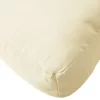 vidaXL Decor* Pallet Cushions 2 Pcs Cream Fabric