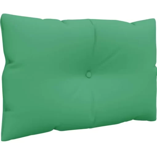 vidaXL Decor* Pallet Cushions 2 Pcs Green Fabric