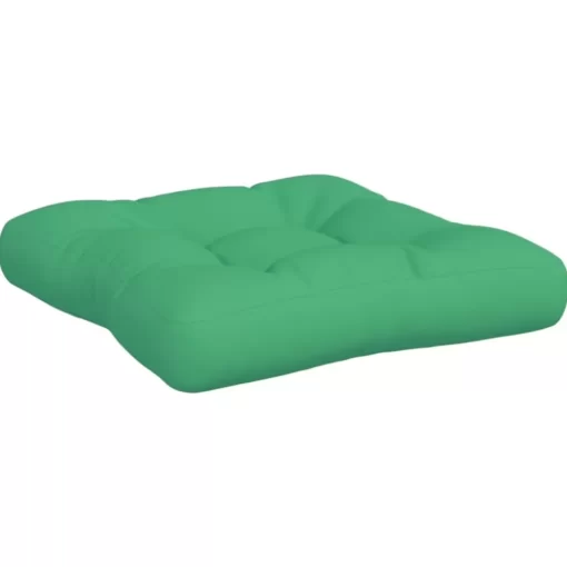 vidaXL Decor* Pallet Cushions 2 Pcs Green Fabric