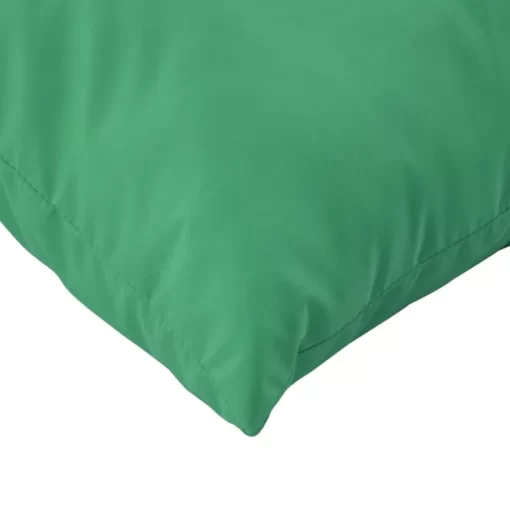 vidaXL Decor* Pallet Cushions 2 Pcs Green Fabric