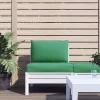 vidaXL Decor* Pallet Cushions 2 Pcs Green Oxford Fabric