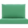 vidaXL Decor* Pallet Cushions 2 Pcs Green Oxford Fabric