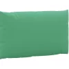 vidaXL Decor* Pallet Cushions 2 Pcs Green Oxford Fabric