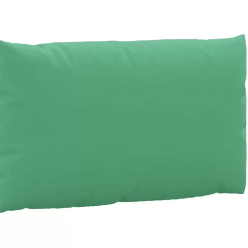 vidaXL Decor* Pallet Cushions 2 Pcs Green Oxford Fabric