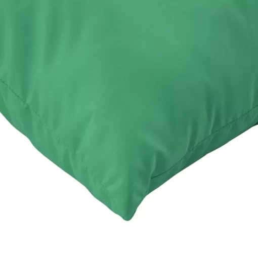 vidaXL Decor* Pallet Cushions 2 Pcs Green Oxford Fabric