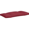 vidaXL Decor* Pallet Cushions 2 Pcs Red Fabric