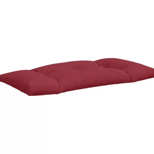 vidaXL Decor* Pallet Cushions 2 Pcs Red Fabric