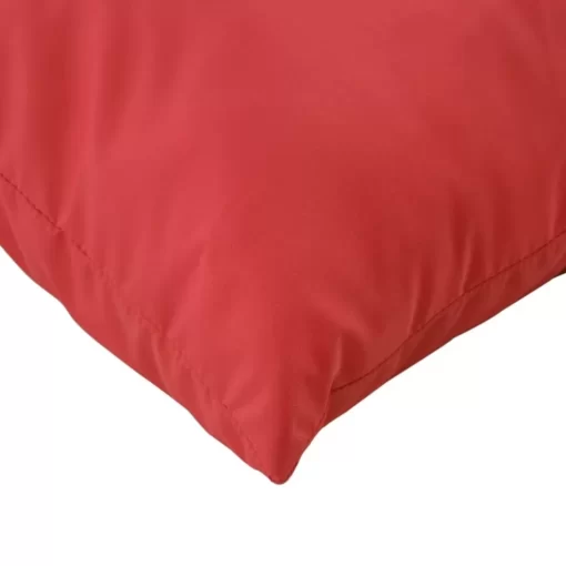 vidaXL Decor* Pallet Cushions 2 Pcs Red Oxford Fabric