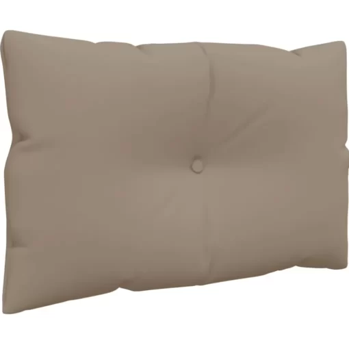 vidaXL Decor* Pallet Cushions 2 Pcs Taupe Fabric