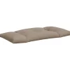 vidaXL Decor* Pallet Cushions 2 Pcs Taupe Fabric