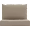 vidaXL Decor* Pallet Cushions 2 Pcs Taupe Oxford Fabric