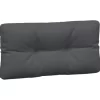 vidaXL Decor* Pallet Cushions 3 Pcs Anthracite Fabric