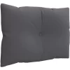 vidaXL Decor* Pallet Cushions 3 Pcs Anthracite Fabric