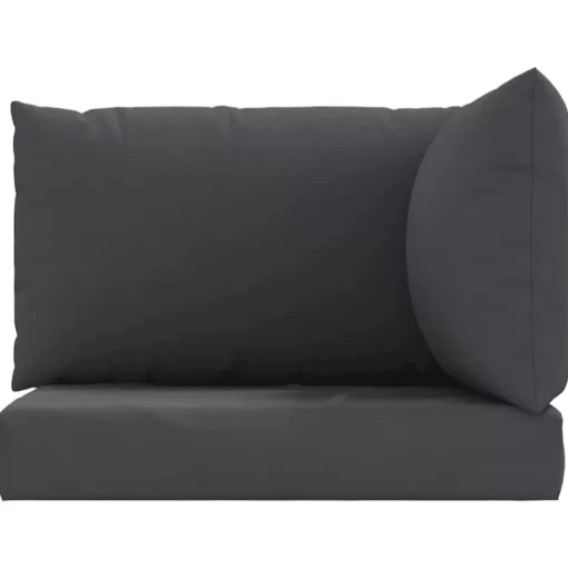 vidaXL Decor* Pallet Cushions 3 Pcs Anthracite Oxford Fabric