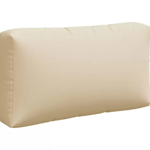 vidaXL Decor* Pallet Cushions 3 Pcs Beige Fabric