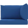 vidaXL Decor* Pallet Cushions 3 Pcs Blue Oxford Fabric