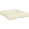 vidaXL Decor* Pallet Cushions 3 Pcs Cream Fabric