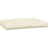 vidaXL Decor* Pallet Cushions 3 Pcs Cream Fabric