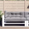 vidaXL Decor* Pallet Cushions 3 Pcs Gray Fabric