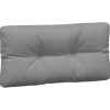 vidaXL Decor* Pallet Cushions 3 Pcs Gray Fabric