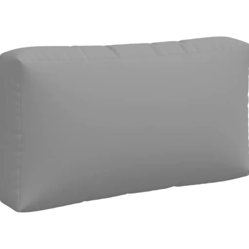 vidaXL Decor* Pallet Cushions 3 Pcs Gray Fabric