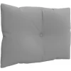 vidaXL Decor* Pallet Cushions 3 Pcs Gray Fabric