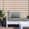 vidaXL Decor* Pallet Cushions 3 Pcs Gray Oxford Fabric