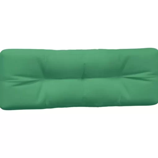 vidaXL Decor* Pallet Cushions 3 Pcs Green Fabric