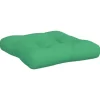 vidaXL Decor* Pallet Cushions 3 Pcs Green Fabric