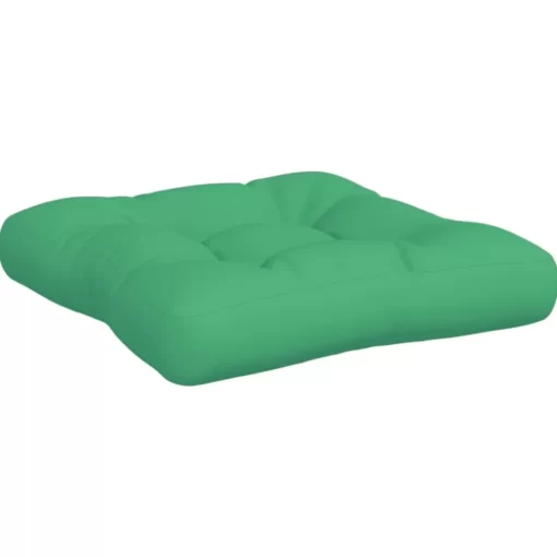 vidaXL Decor* Pallet Cushions 3 Pcs Green Fabric