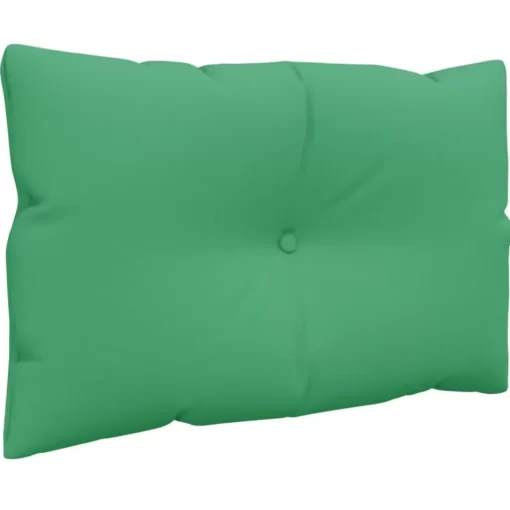 vidaXL Decor* Pallet Cushions 3 Pcs Green Fabric