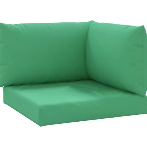 vidaXL Decor* Pallet Cushions 3 Pcs Green Oxford Fabric