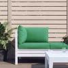 vidaXL Decor* Pallet Cushions 3 Pcs Green Oxford Fabric