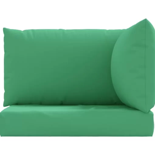 vidaXL Decor* Pallet Cushions 3 Pcs Green Oxford Fabric