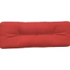 vidaXL Decor* Pallet Cushions 3 Pcs Red Fabric