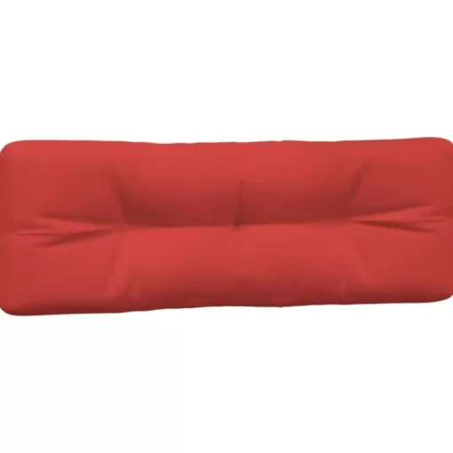 vidaXL Decor* Pallet Cushions 3 Pcs Red Fabric