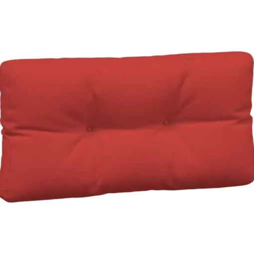 vidaXL Decor* Pallet Cushions 3 Pcs Red Fabric